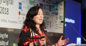 Zoe Amar Speaking at event