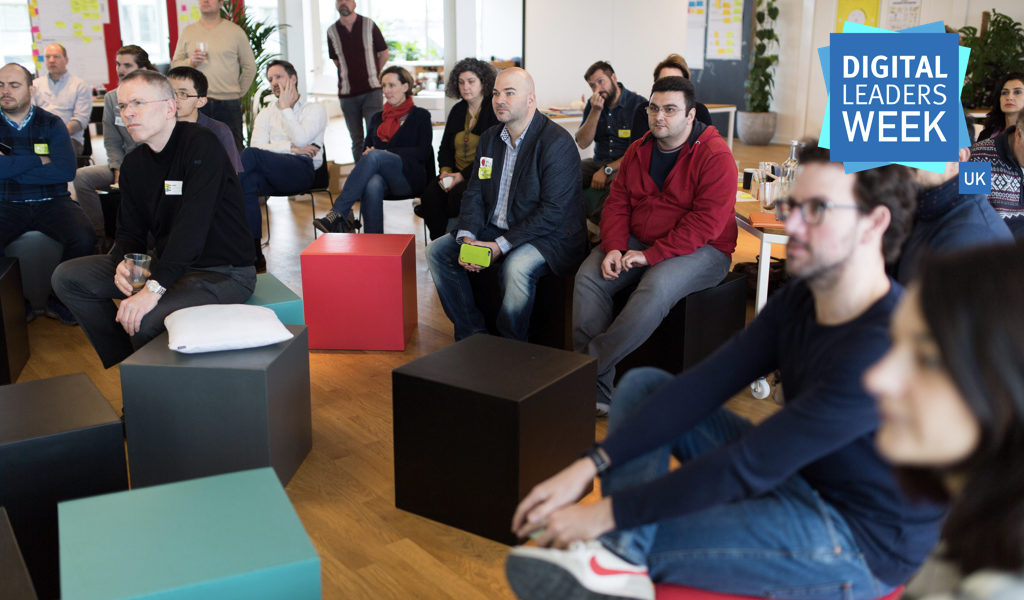 Attendees listen to ideas being shared
