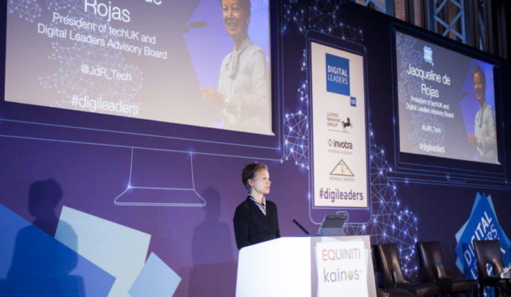 Jacqueline de Rojas speaking at ND17