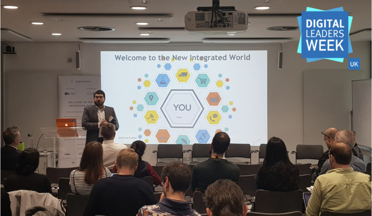 Shadi Razak talking at a GDPR Salon in 2017