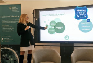 Imogen Bunyard speaking