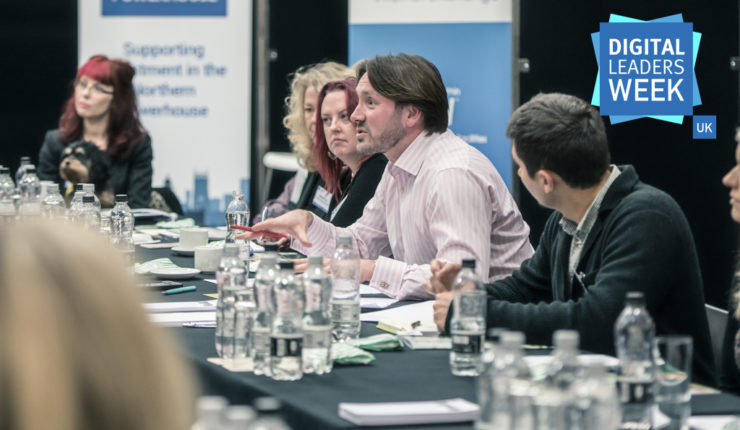 professional people on a event panel