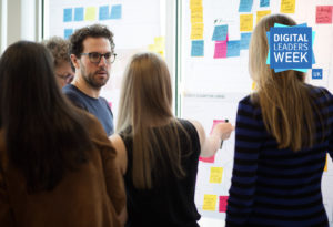 Attendees discussing workshop ideas