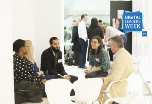 People discussing in a workshop format