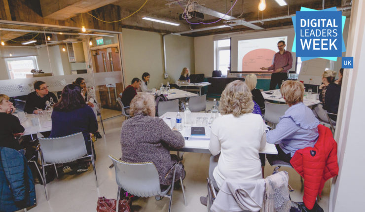 Attendees in a workshop