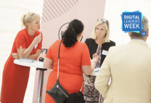 Women discussing workshop topic