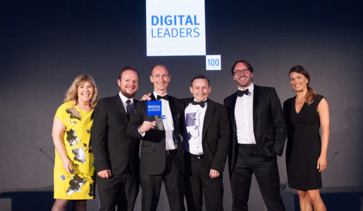 HMRC Digital Collecting their DL100 Award