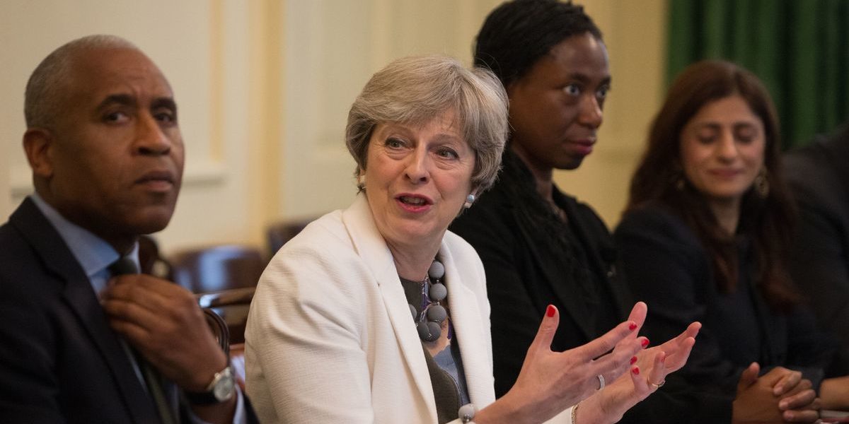 Theresa May at the Race Disparity Audit