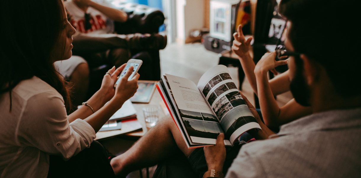 Young digital natives using technology