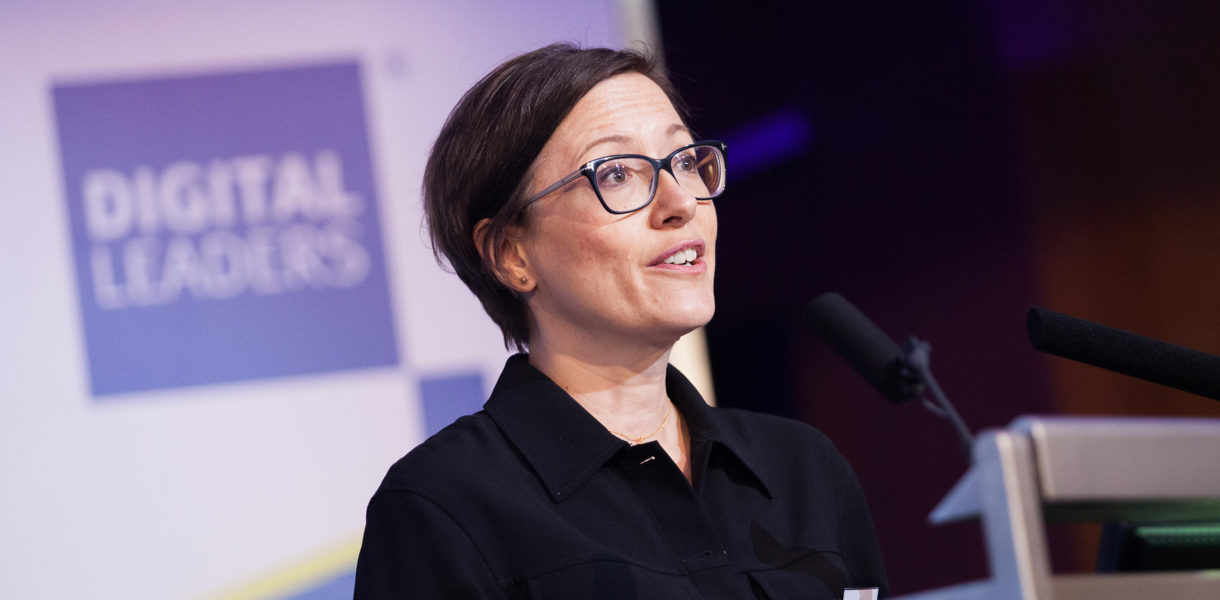 Ellie Bradley speaking at the National Digital Conference