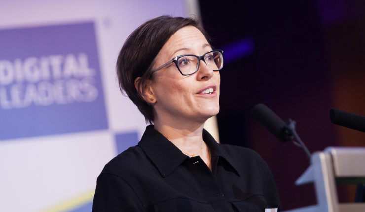 Ellie Bradley speaking at the National Digital Conference