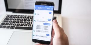 Chatbot on phone
