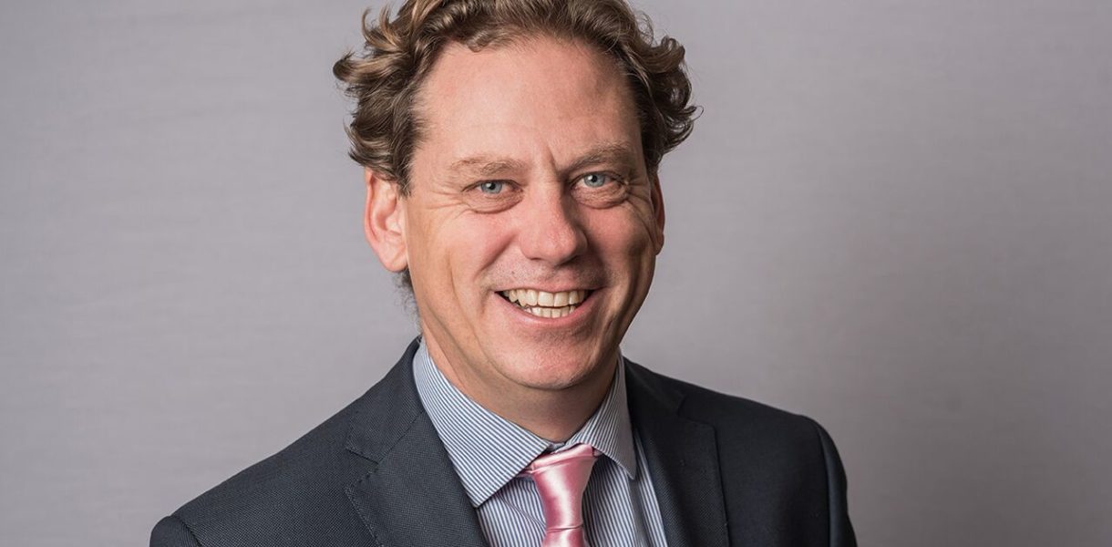 Photo of Seth Finegan, UK CEO of Informed Solutions, one of the salon lead discussants