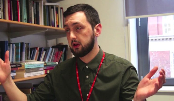 photo of lead discussant Dr Jamie Woodcock