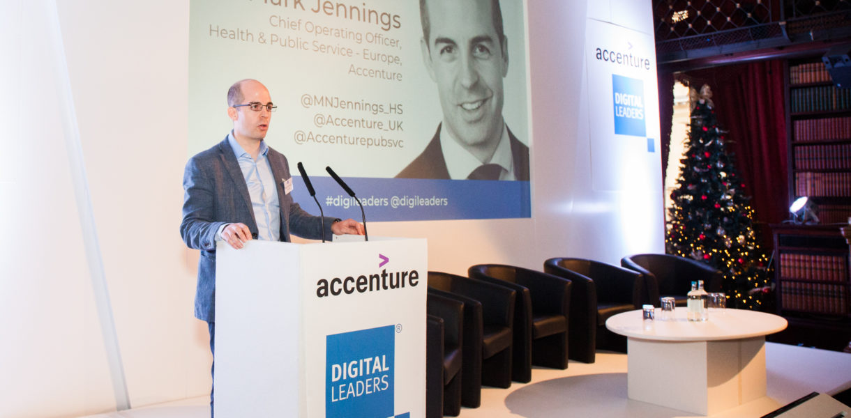 Mark Jennings speaking at the Public sector Innovation Conference