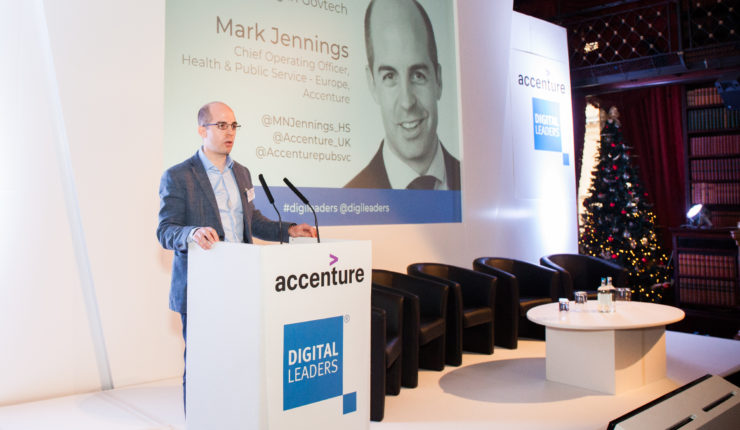 Mark Jennings speaking at the Public sector Innovation Conference
