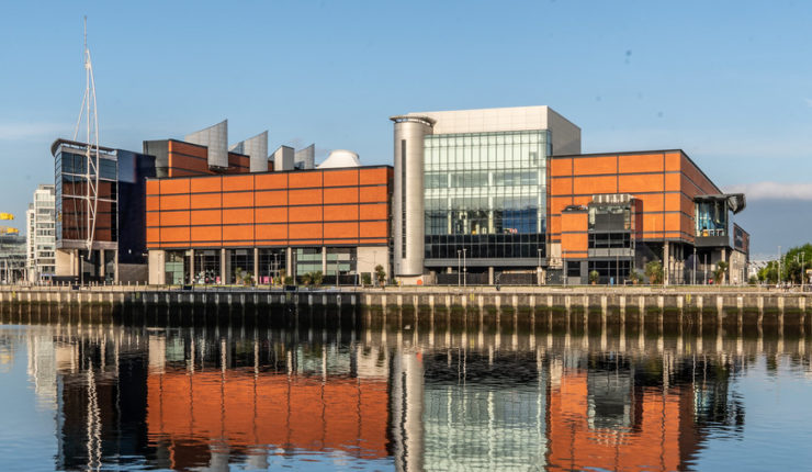 VIEWS OF THE QUEEN'S ISLAND AREA OF BELFAST
