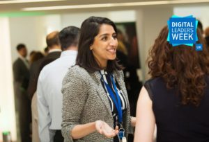woman networking