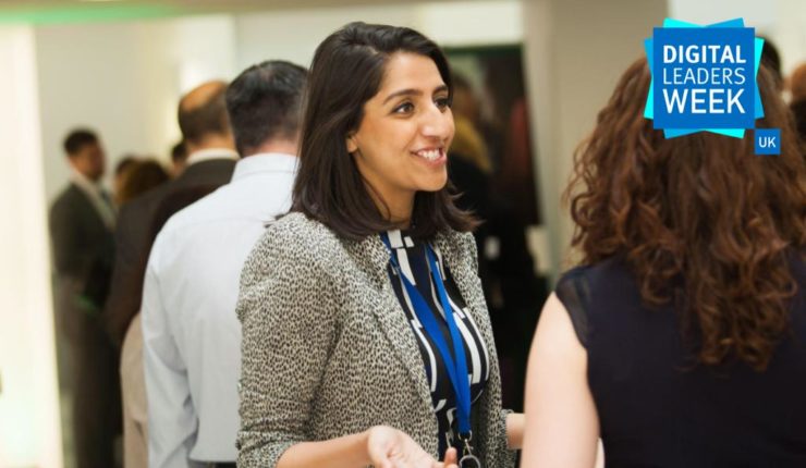 woman networking