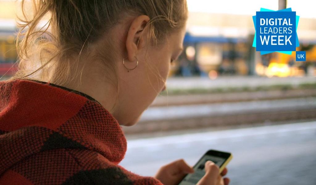 woman on phone