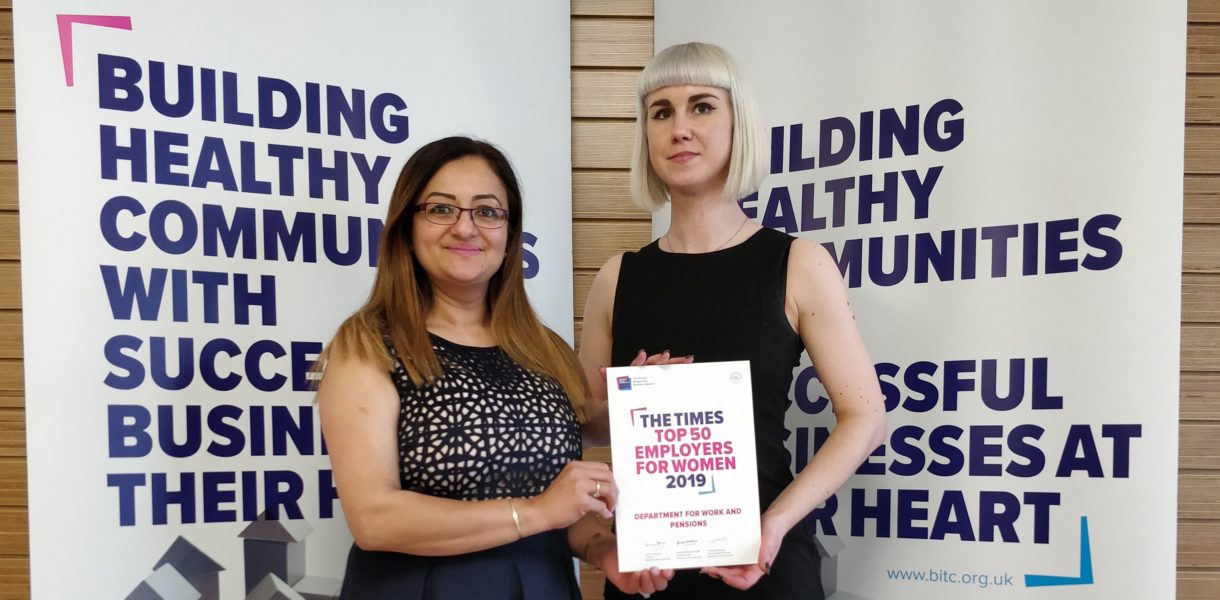 Ozma, DWP gender lead and Steph, DWP gender policy