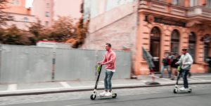 men using segways