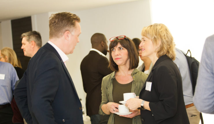 photo of people networking