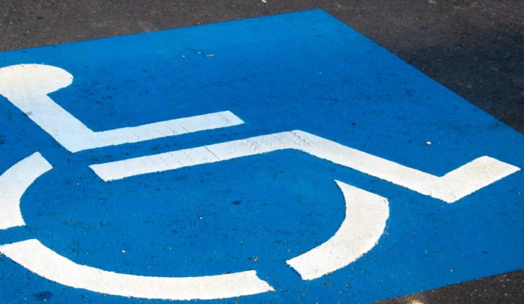accessibility parking spot