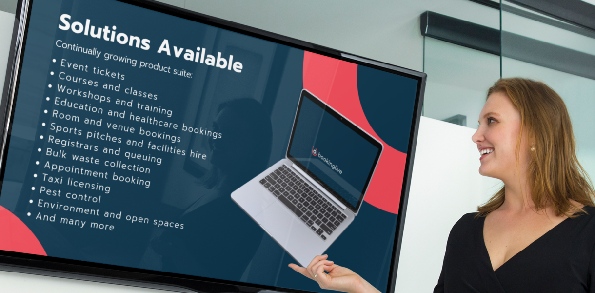 woman using computer