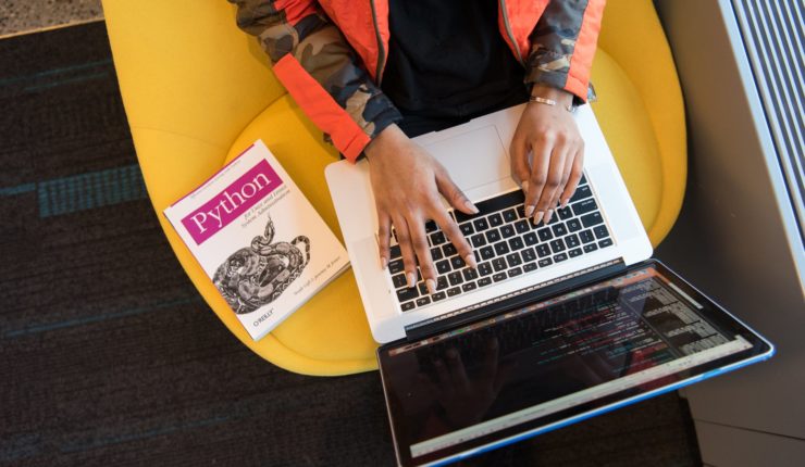 Person on laptop