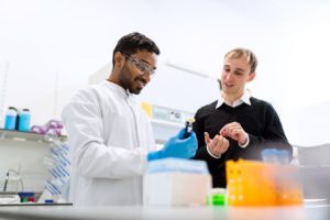 scientists in lab