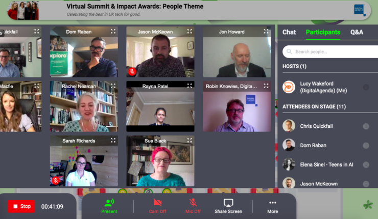 Panel discussion on the #DigiLounge