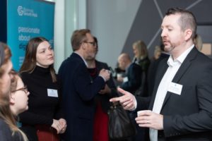 group of people networking