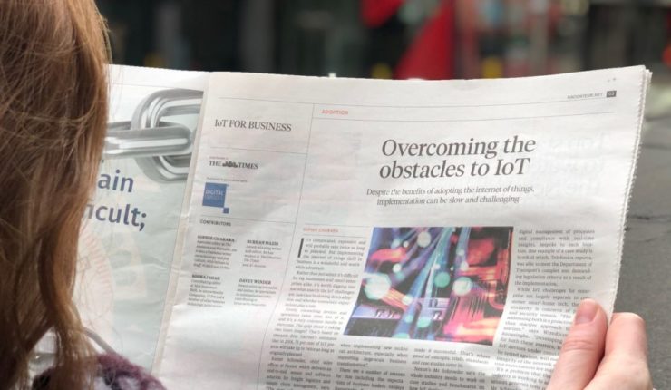 IoT newspaper
