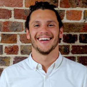 Male author Luke Morton