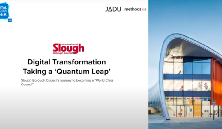 Screenshot of presentation