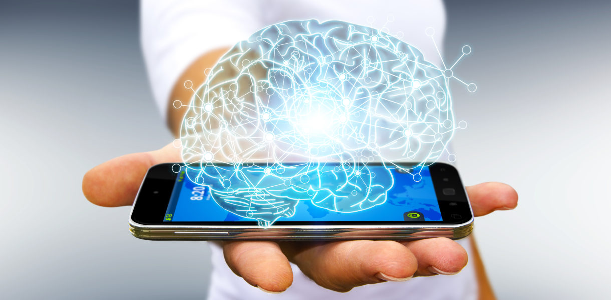 Brain outside a phone