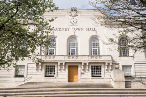 Hackney,,London,,England,,Uk,-,April,2019:,Front,Facade,Of
