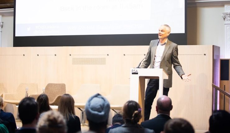 PSI conference Mark thompson Talking