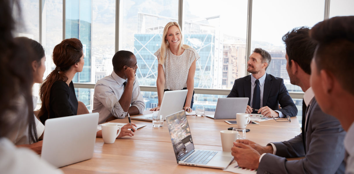 people in meeting