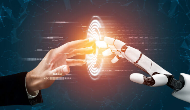 3d,Rendering,Futuristic,Robot,Technology,Development,,Artificial,Intelligence,Ai,,And