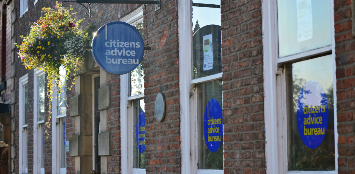 Darlington,,England,-,August,23,,2015:,Citizens,Advice,Bureau,Darlington,