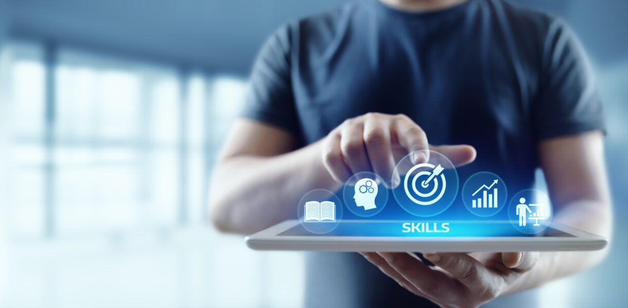 Skill,Knowledge,Ability,Business,Internet,Technology,Concept.