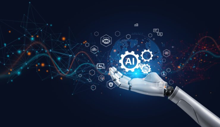 Technology,Artificial,Intelligence,Or,Ai,For,Working,Tools.,Chatbot,Chat